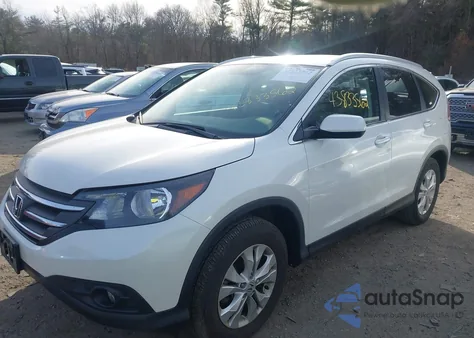 2014 Honda Cr-V Ex-L z USA, uszkodzony, nr VIN 5J6RM4H79EL070326